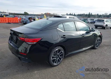 2025 Nissan Sentra Sr from USA, damaged, VIN 3N1AB8DV3SY315034
